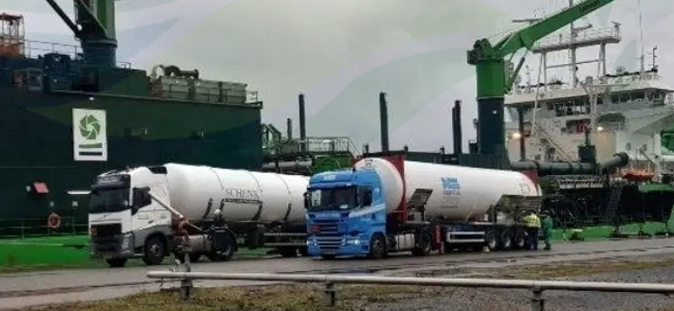 Port of Brest sees first truck-to-ship LNG bunkering