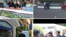 موکب شهدای راه‌آهن قم با مشارکت مردمی و شرکت‌های مسافری، میزبان عزاداران تشییع رهبر شهید 