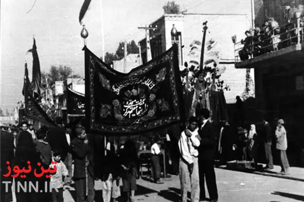 فیلم | مراسم عاشورا در بازار تهران، ۹۰ سال قبل