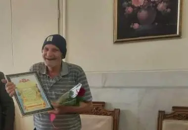دیدار و قدردانی از 2 راننده پیشکسوت خمینی شهری