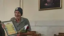 دیدار و قدردانی از 2 راننده پیشکسوت خمینی شهری
