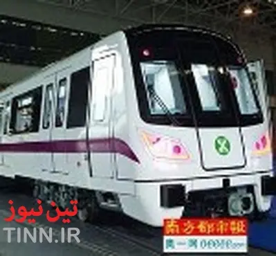 Shenzhen metro train rolled out