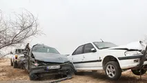 برخورد دو خودرو در بابل 5 مصدوم داشت