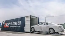 Cars delivered from China to Belgium by rail