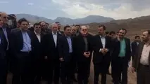 2- بازدید وزیر راه و شهرسازی از راه‌آهن قزوین- رشت