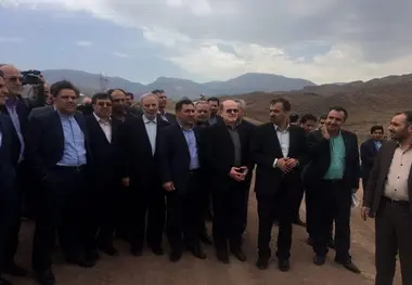 2- بازدید وزیر راه و شهرسازی از راه‌آهن قزوین- رشت