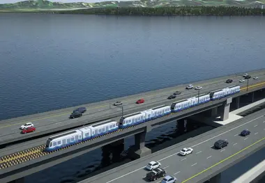  سیاتل اولین ریل قطار شناور دنیا را می‌سازد 
