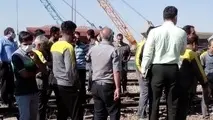 اختلال در سیر قطار به علت تجمع صنفی کارگران تراورس