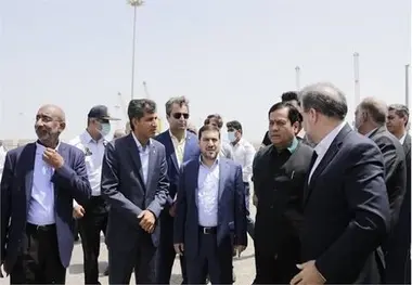 وزیر بنادر و کشتیرانی هند وارد بندر چابهار شد 