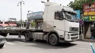 مزاحمت تردد کامیون‌ها برای شهروندان رویان