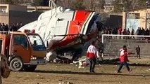 خبرهای خوب از سلامت مصدومان سقوط بالگرد در کرمان چهار روز پس از حادثه
