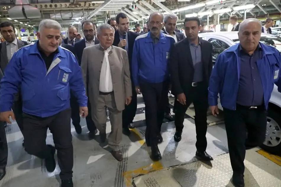 محصولات ایران خودرو پاسخگوی نیاز بازار تاتارستان