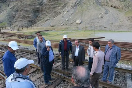تراورس در راه آهن لرستان