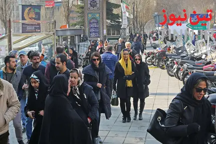 میدان تجریش بعد از انتشار شایعه وجود بسته مشکوک