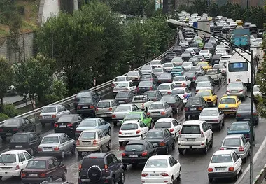 وضعیت ترافیکی معابر اصلی و بزرگراهی تهران در ۶ اردیبهشت ماه 