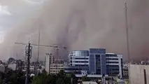 رگبار و تندباد در راه تهران است