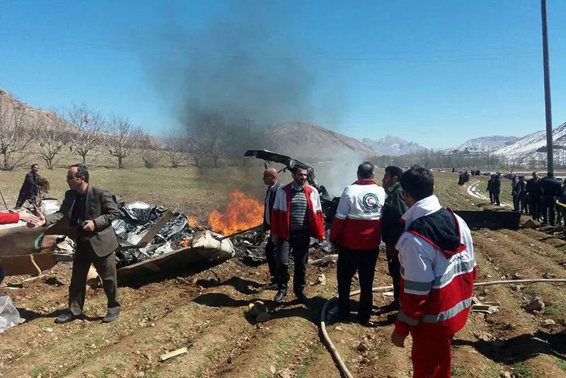 5 killed in medicopter crash in SW Iran