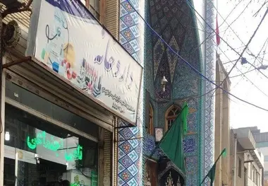 صف خرید ماسک مقابل داروخانه