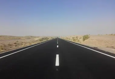 خط کشی ۵۰۰ کیلومتر از محورهای مواصلاتی میانه طی امسال