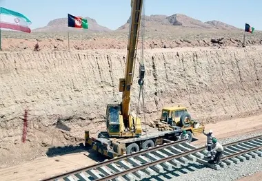 پیشرفت ۹۰درصدی خط‌آهن خواف-هرات