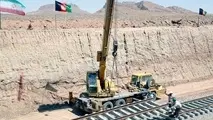 پیشرفت ۹۰درصدی خط‌آهن خواف-هرات