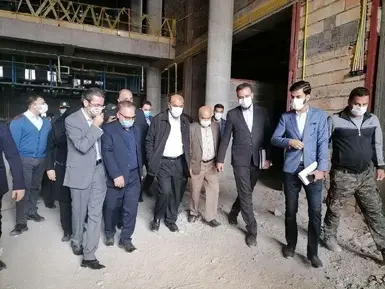 بازدید وزیر راه از طرح نهضت ملی مسکن سمنان
