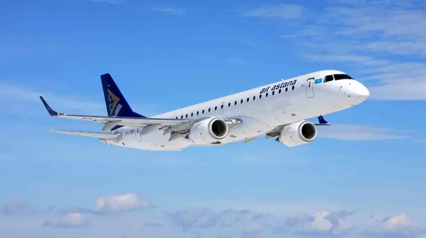Air Astana Orders Five Embraer E190-E2s