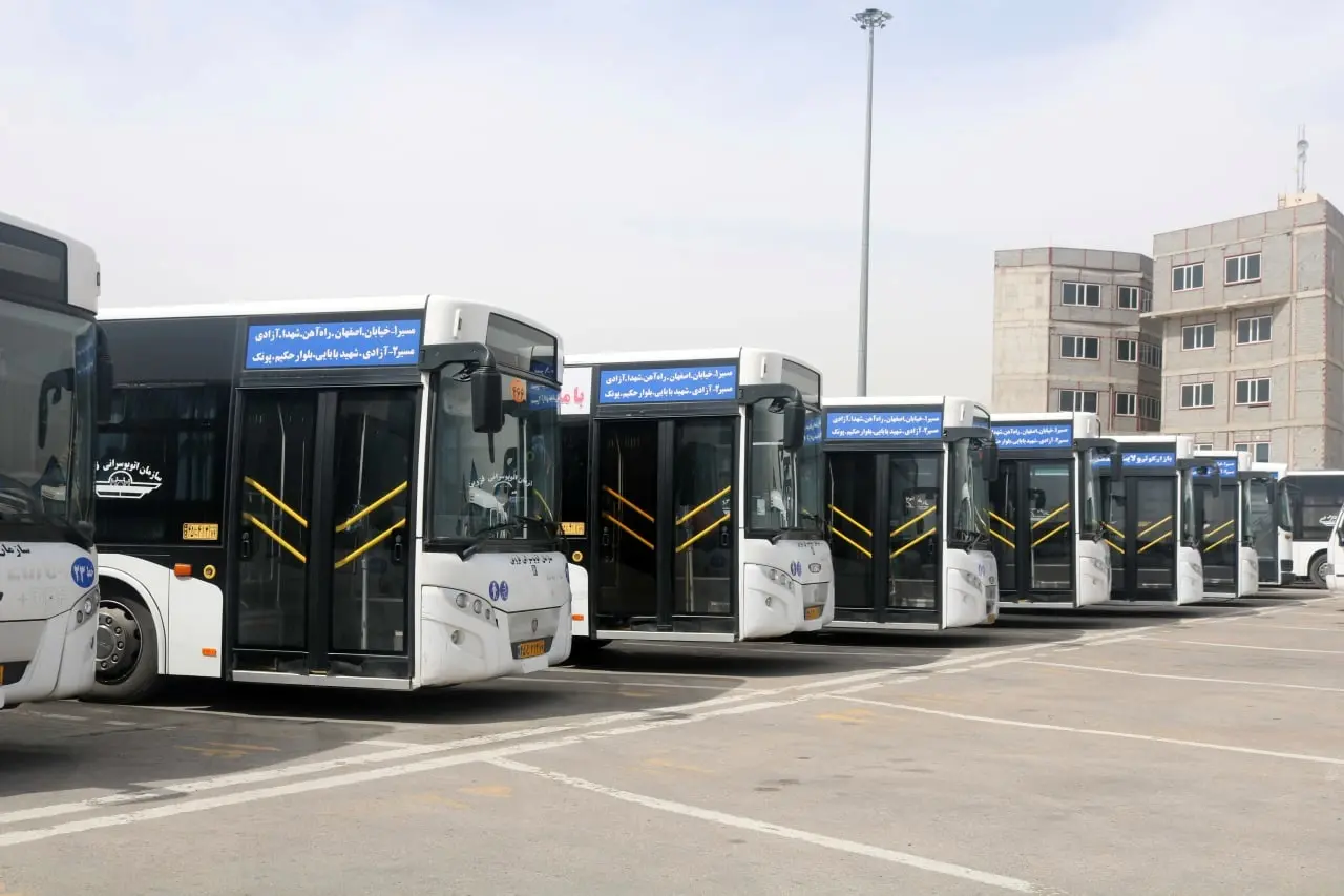 اضافه شدن ۱۵۰ دستگاه اتوبوس به ناوگان اتوبوس‌ رانی قم