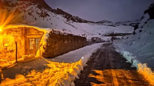 راهداری زمستانی در تفتان سبستان