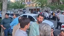 تجمع رانندگان کامیون در مقابل مجتمع قضایی تهران/ درخواست تسریع رسیدگی به تخلفات سه شرکت وارد کننده ناوگان