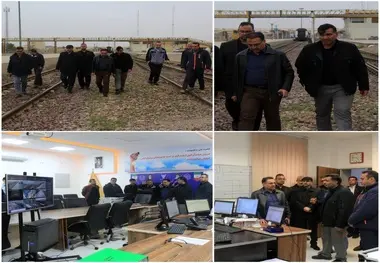 ارزیابی وضعیت فنی و زیرساختی ایستگاه راه آهن قم در بازدید معاون فنی و زیربنایی راه آهن
