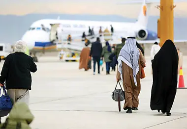 بازگشت ۱۷.۵ هزار زائر اربعین با ۱۴۵ پرواز به کشور