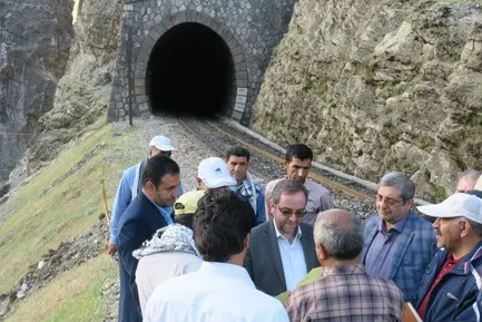 تراورس در راه آهن لرستان