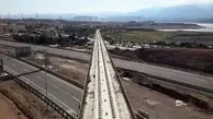 اتمام روسازی طولانی‌ترین پل راه‌آهن قزوین-رشت

