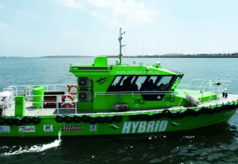 Singapore’s first hybrid-powered ship launched