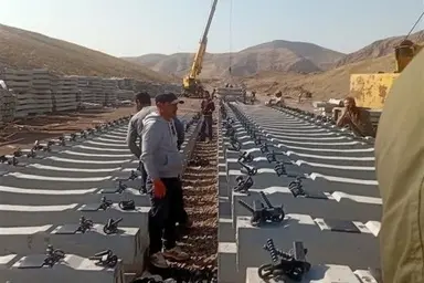 زمان اتمام پروژه راه آهن اردبیل میانه نزدیک شد/ وعده بهره برداری محقق می شود؟ 