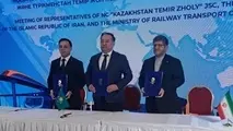 شیوه‌ نامه جدید همکاری ریلی ایران، ترکمنستان و ازبکستان امضا شد 