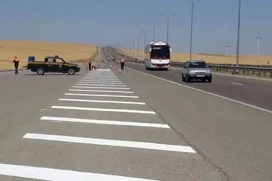 گشت های شبانه روزی راهداران در جاده های مازندران برای ایمنی و خدمات رسانی