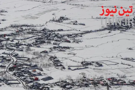 امدادرسانی اورژانس هوایی به مناطق برفی گیلان