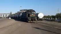 آغاز حمل گازوئیل وارداتی از بندر امیرآباد به افغانستان