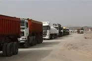 جا به‌جایی بیش از ۷۰۰ هزار تن کالا از پایانه‌ های مرزهای شمال سیستان و بلوچستان 