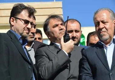 افتتاح ایستگاه راه آهن ریز واتصال مجتمع فولاد سبا به شبکه ریلی کشور