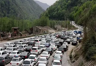 ترافیک سنگین در آزادراه‌های پردیس تهران و قزوین رشت 