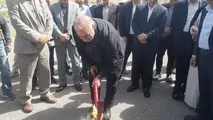 قطعه دوم جاده دره‌ شهر - پلدختر کلنگ‌ زنی شد