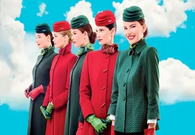 شرکت‌های هواپیمایی با بهترین و شیک‌ترین طراحی لباس مهمانداران