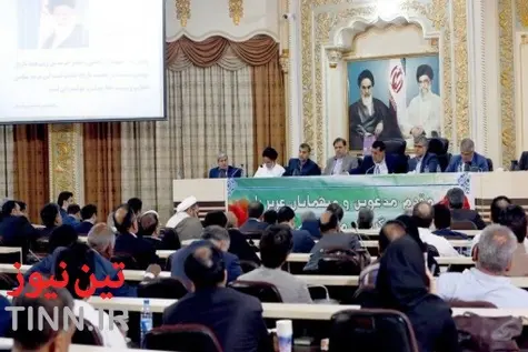 گزارش تصویری / حضور وزیر راه و شهرسازی در جلسه شواری عالی استان هرمزگان