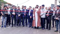 افتتاح و بهره‌برداری از عملیات آسفالت 4‌کیلومتر از راه‌های روستایی شهرستان چالوس


