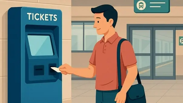 فیلم | آموزش تهیه بلیت قطارهای حومه ای