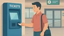 فیلم | آموزش تهیه بلیت قطارهای حومه ای