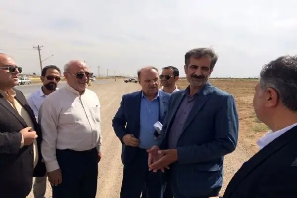 بازدید مدیرکل راهداری و حمل و نقل جاده ای اصفهان از راه های  برخوار